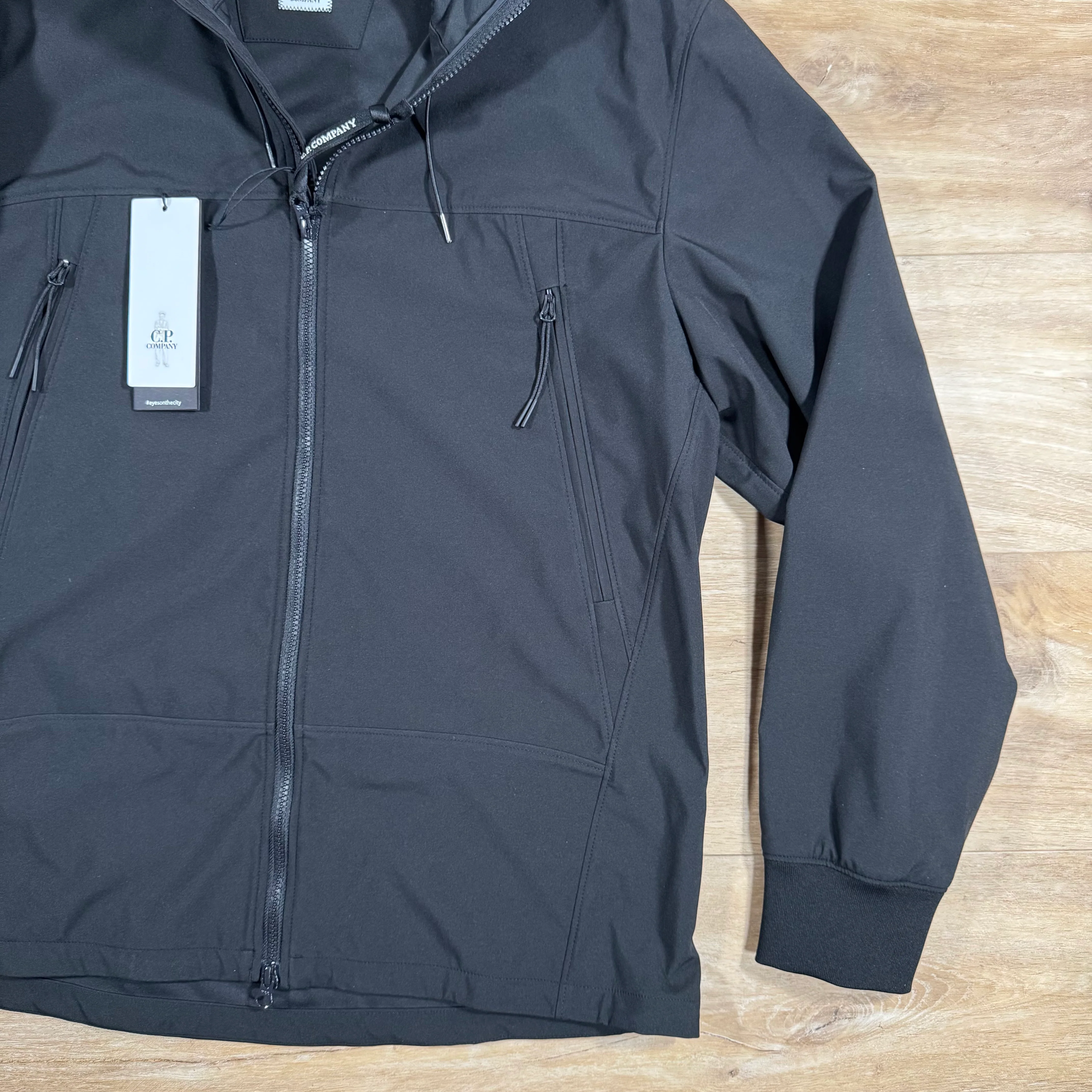 C.P. Company Shell-R Goggle Jacket in Black - Image 3