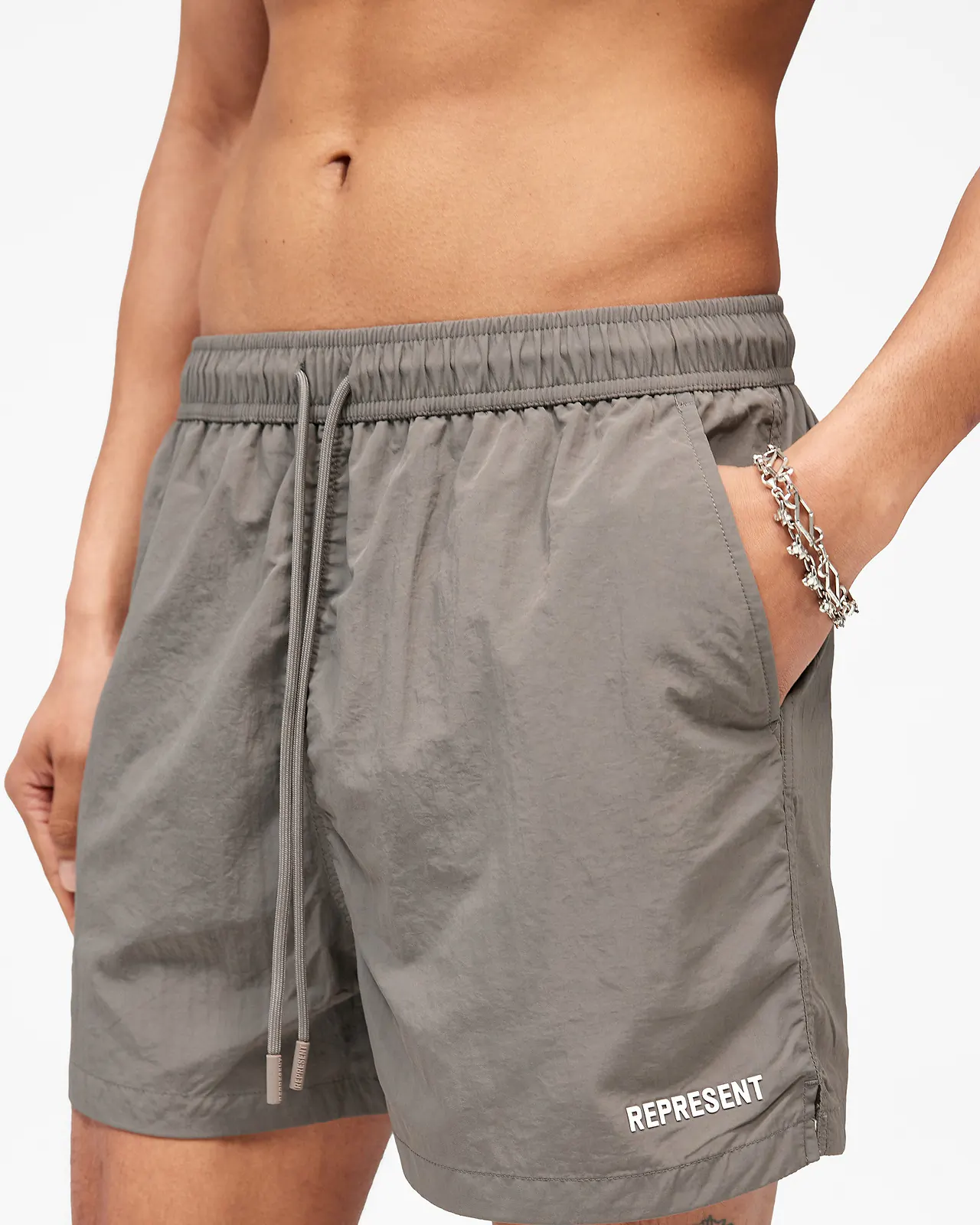 Represent Swim Short in Earth - Image 4